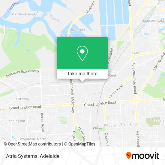 Mapa Atria Systems