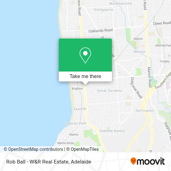 Mapa Rob Ball - W&R Real Estate