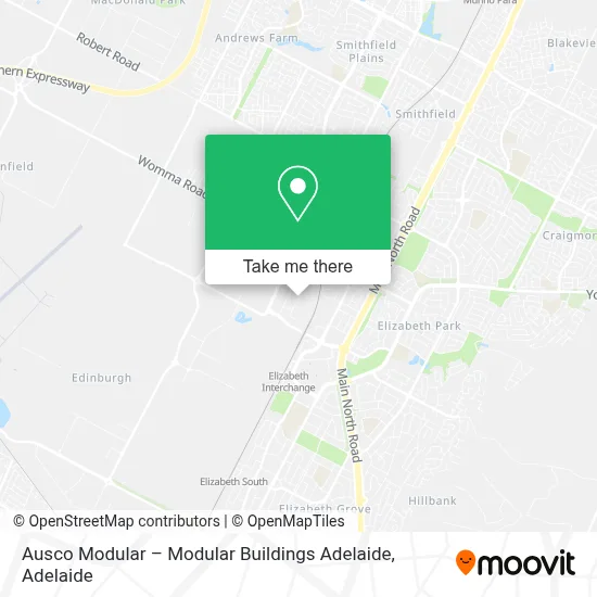 Mapa Ausco Modular – Modular Buildings Adelaide
