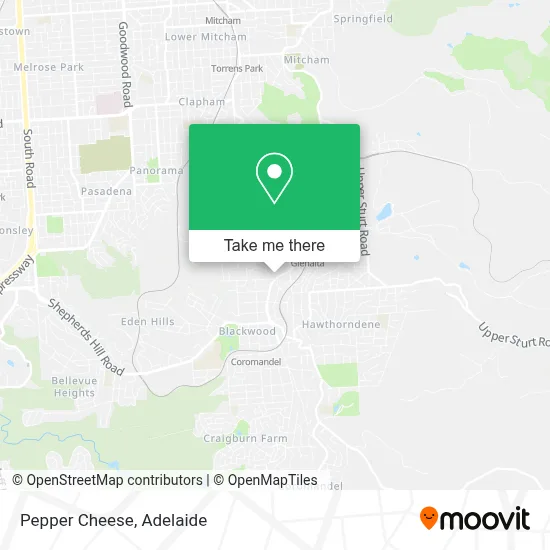 Mapa Pepper Cheese