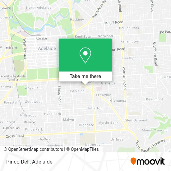 Mapa Pinco Deli