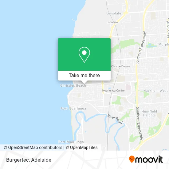Mapa Burgertec