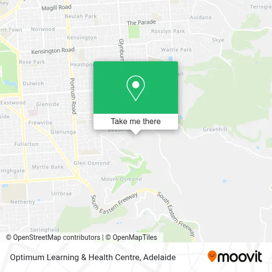 Mapa Optimum Learning & Health Centre