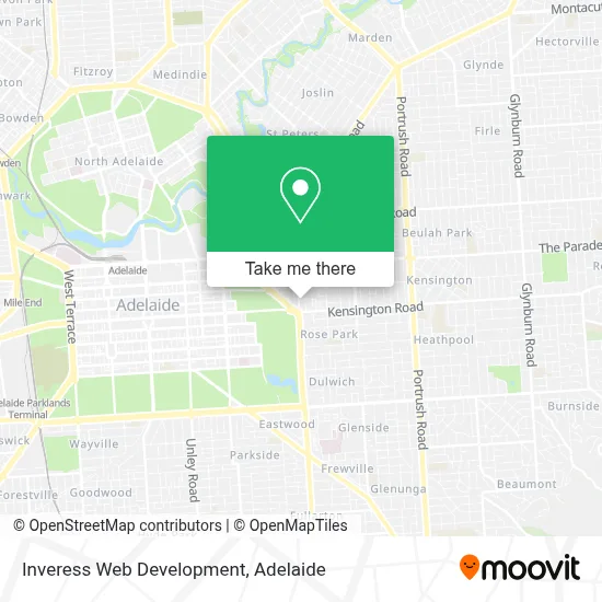 Mapa Inveress Web Development