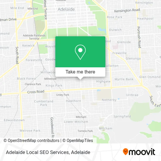 Mapa Adelaide Local SEO Services
