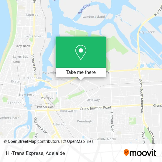 Mapa Hi-Trans Express