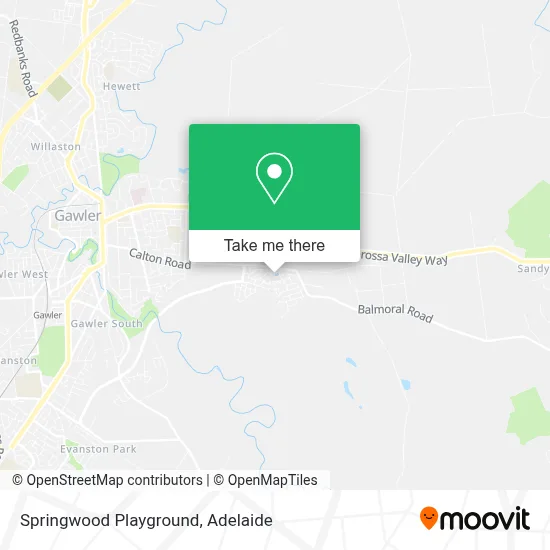 Mapa Springwood Playground