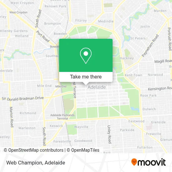 Mapa Web Champion
