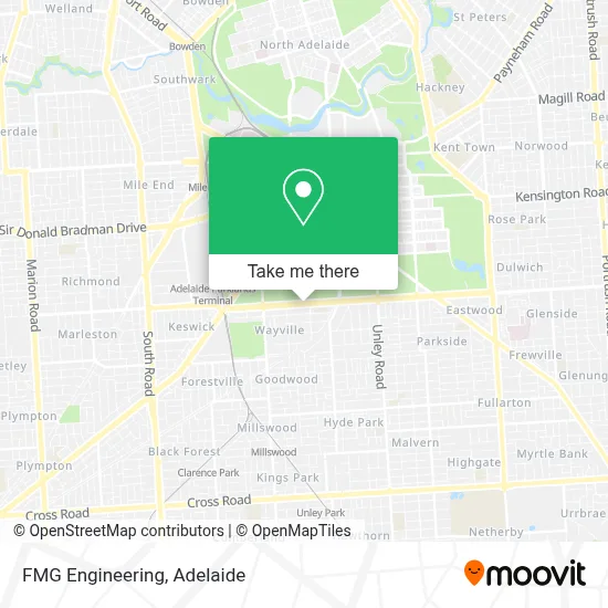 Mapa FMG Engineering