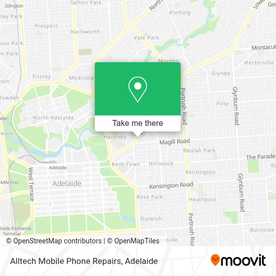 Mapa Alltech Mobile Phone Repairs