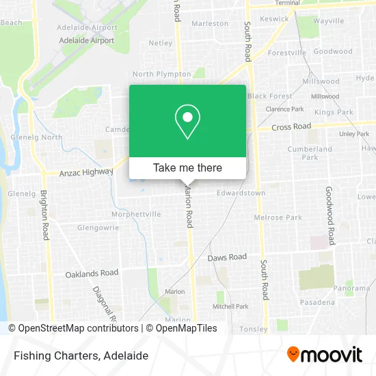 Mapa Fishing Charters