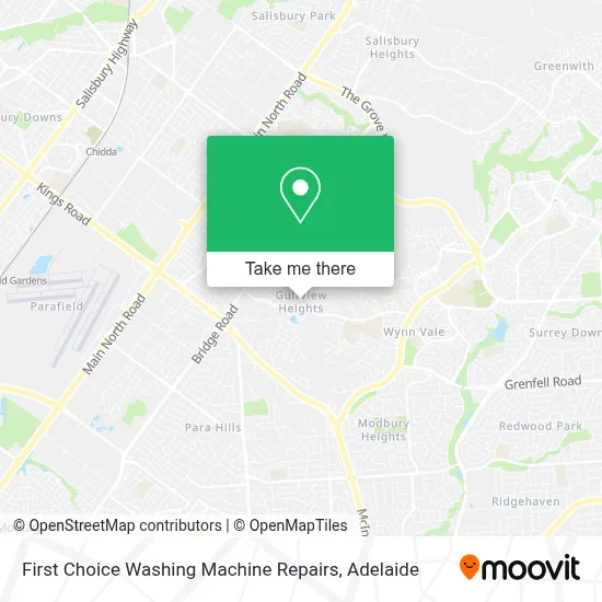 Mapa First Choice Washing Machine Repairs