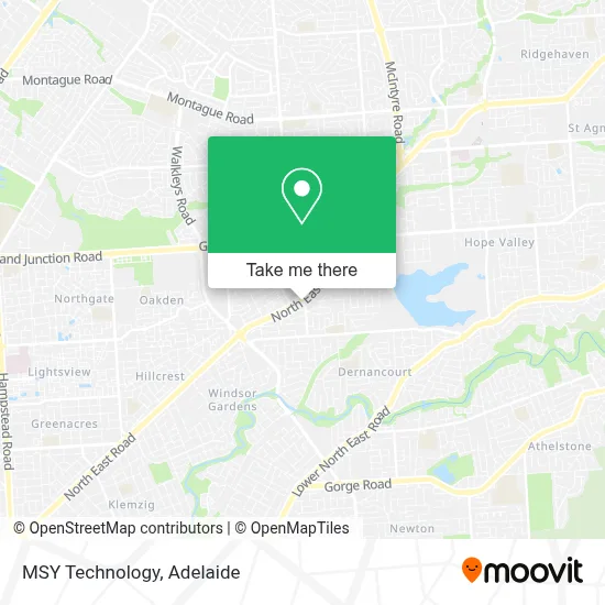 Mapa MSY Technology