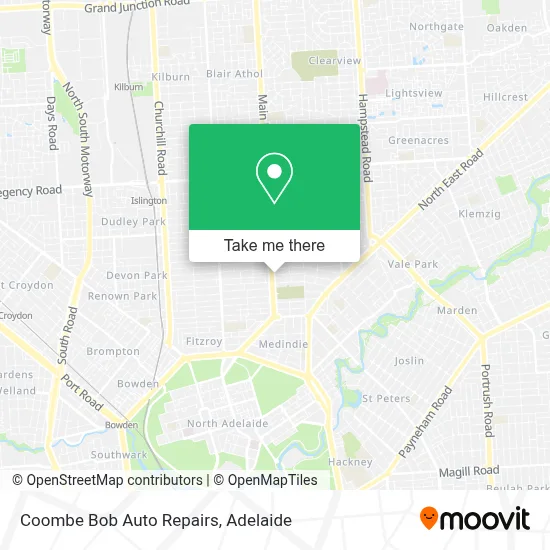 Mapa Coombe Bob Auto Repairs
