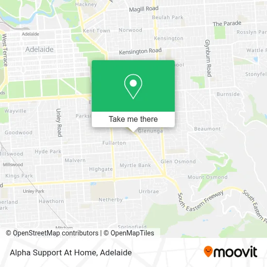 Mapa Alpha Support At Home