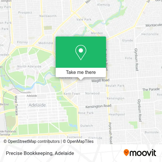 Mapa Precise Bookkeeping