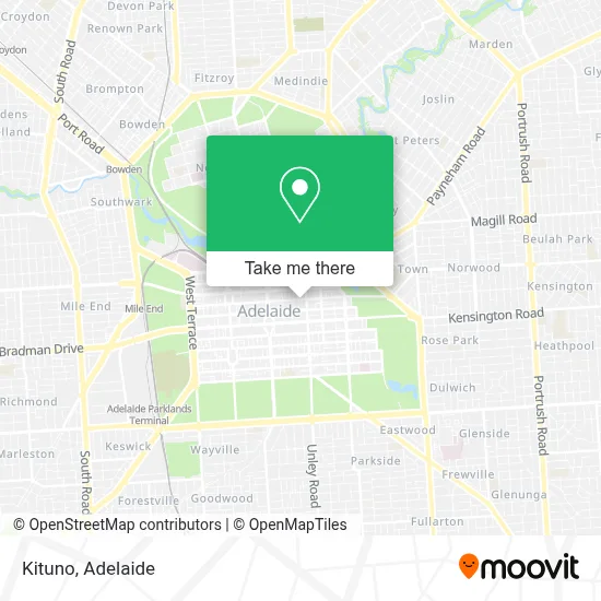 Mapa Kituno
