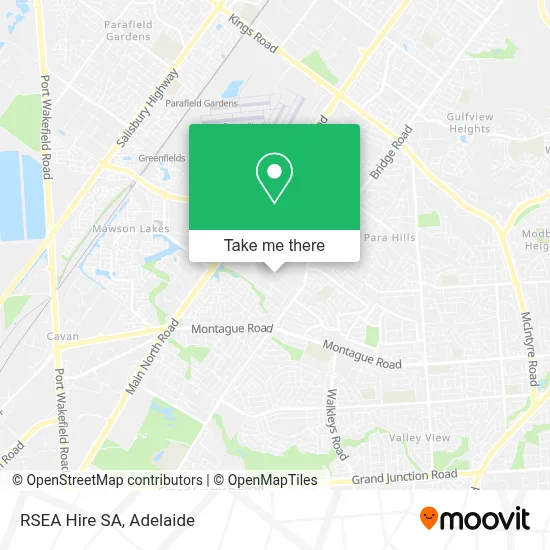 Mapa RSEA Hire SA