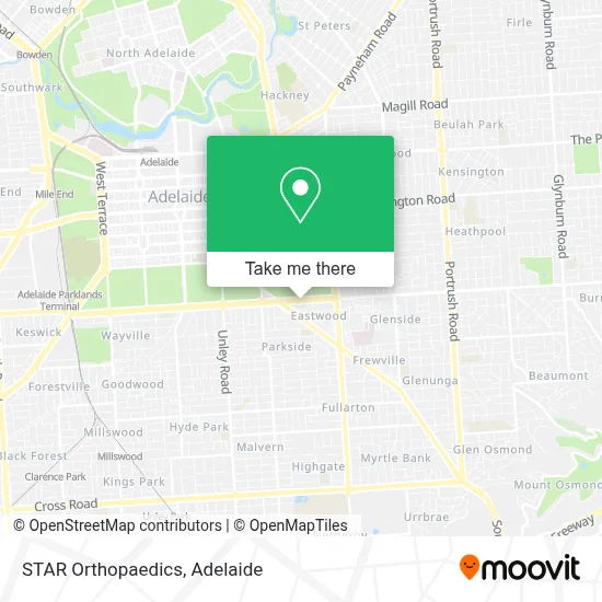 Mapa STAR Orthopaedics