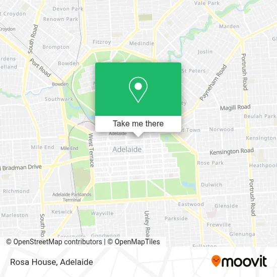 Mapa Rosa House