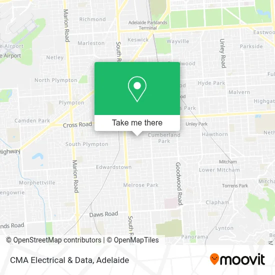 Mapa CMA Electrical & Data