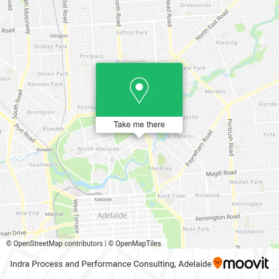 Mapa Indra Process and Performance Consulting