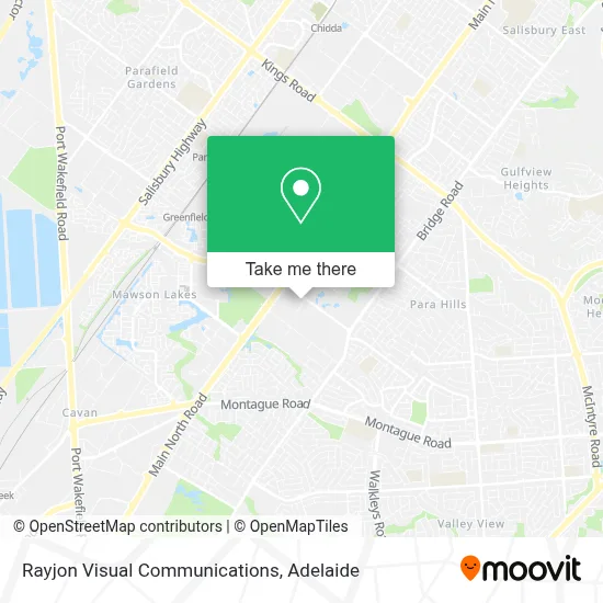 Mapa Rayjon Visual Communications