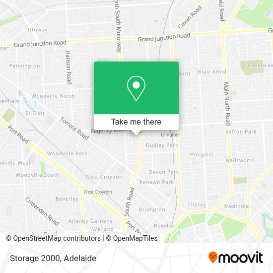 Mapa Storage 2000