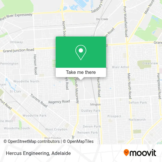 Mapa Hercus Engineering