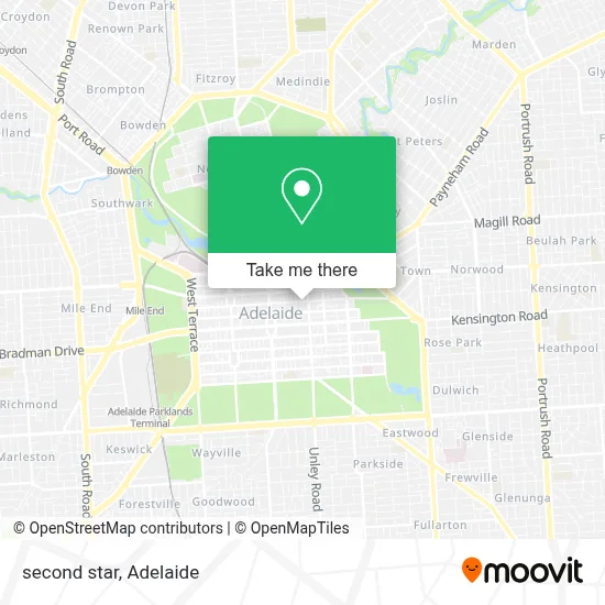 Mapa second star