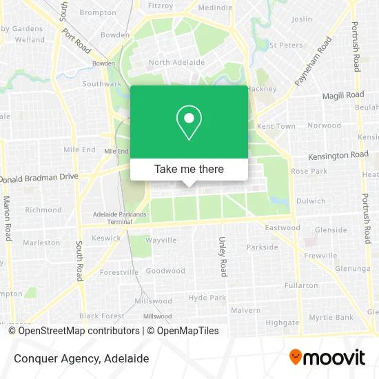 Mapa Conquer Agency