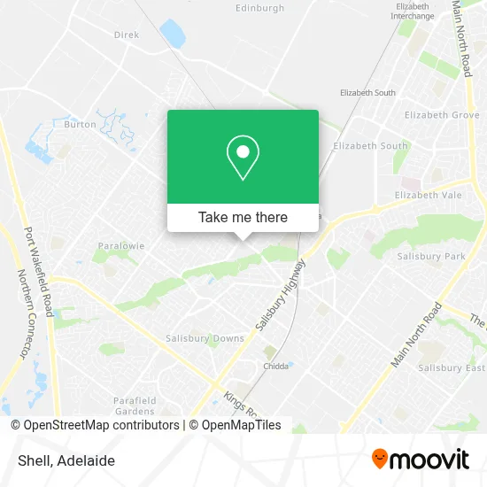 Mapa Shell