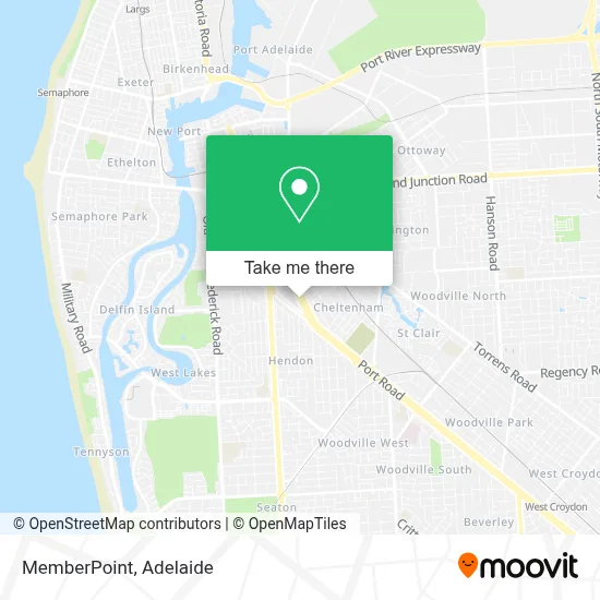 Mapa MemberPoint