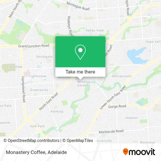 Mapa Monastery Coffee