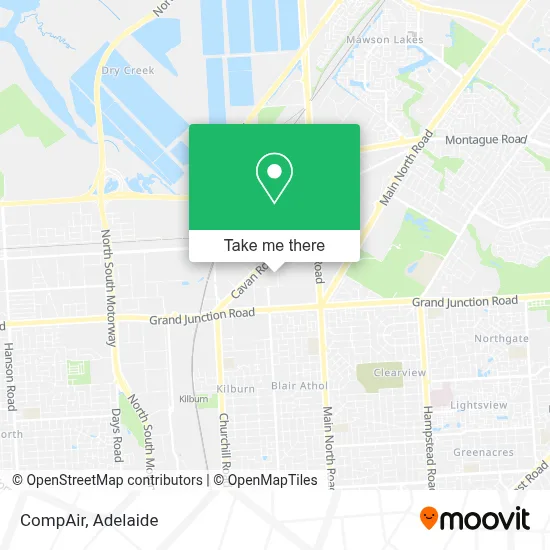 Mapa CompAir