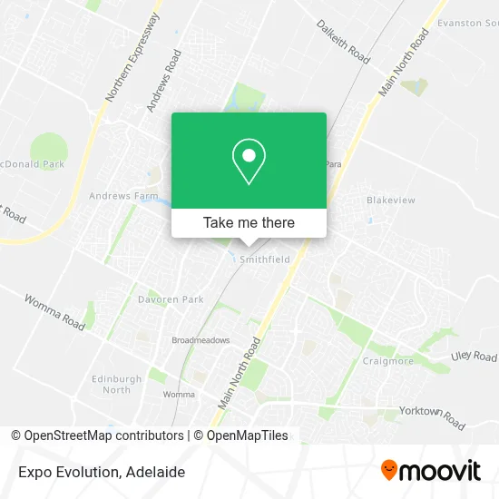 Mapa Expo Evolution