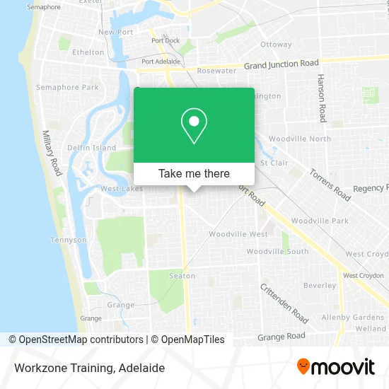 Mapa Workzone Training