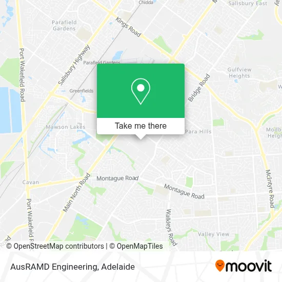 Mapa AusRAMD Engineering