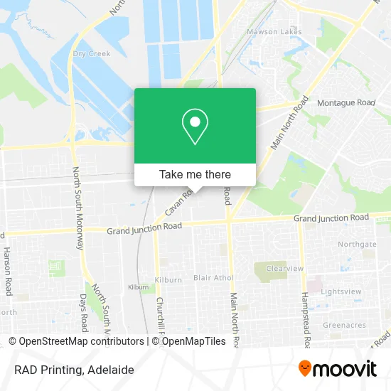 Mapa RAD Printing