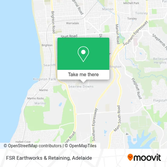 Mapa FSR Earthworks & Retaining