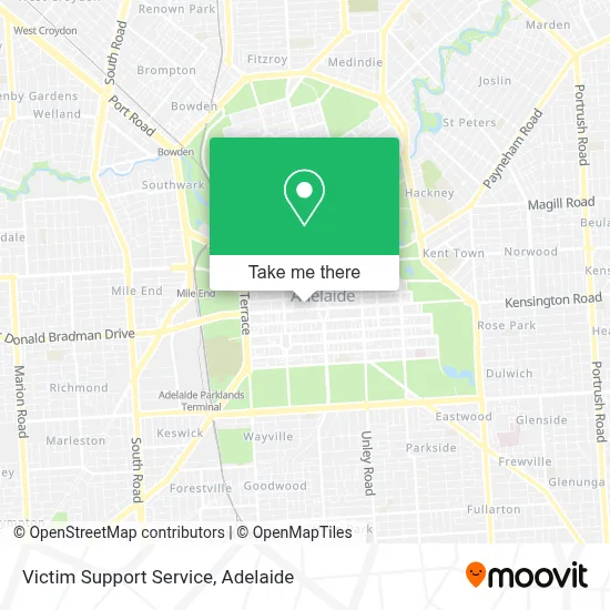 Mapa Victim Support Service