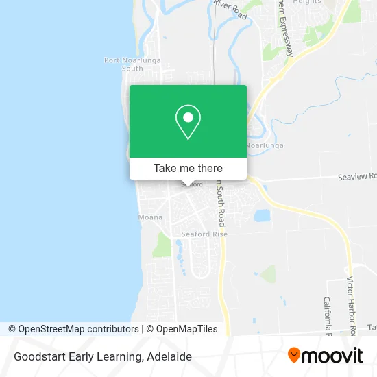 Mapa Goodstart Early Learning
