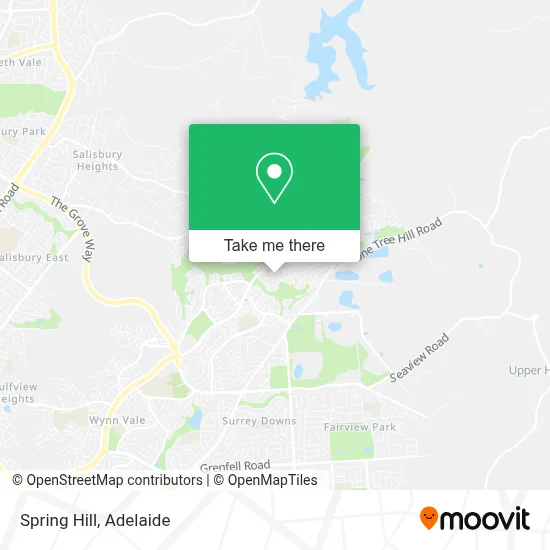 Mapa Spring Hill