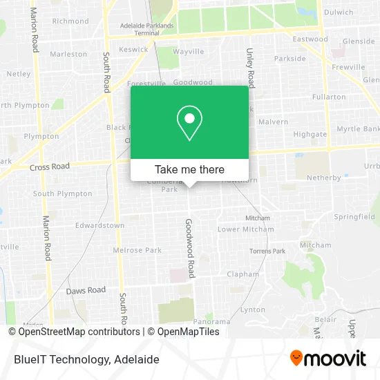 Mapa BlueIT Technology