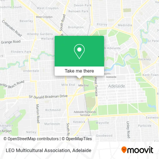 Mapa LEO Multicultural Association