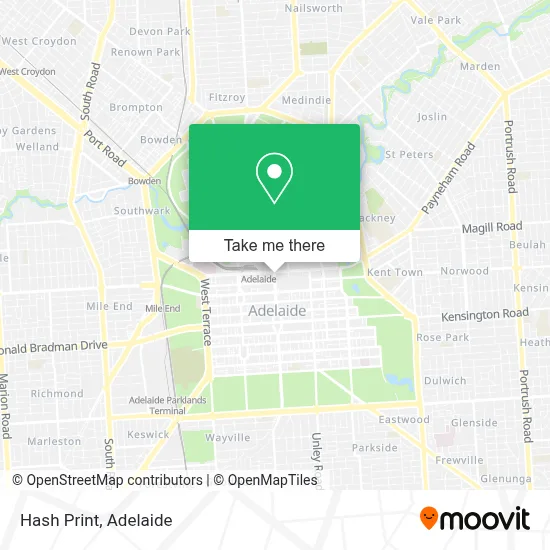 Mapa Hash Print