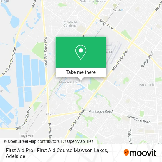 Mapa First Aid Pro | First Aid Course Mawson Lakes