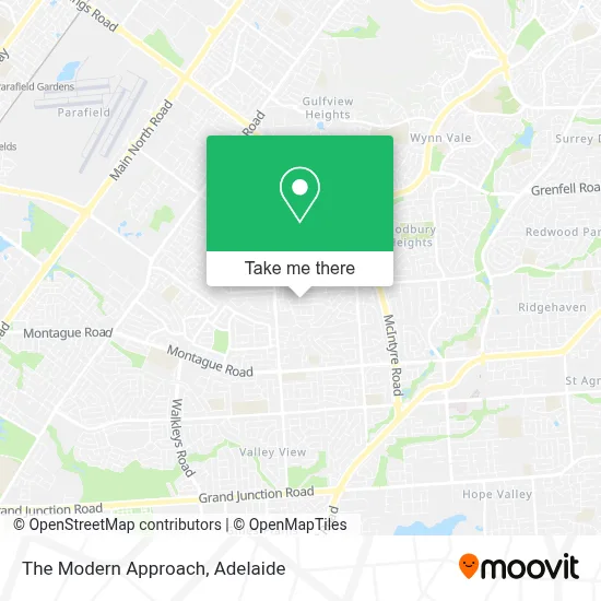 Mapa The Modern Approach