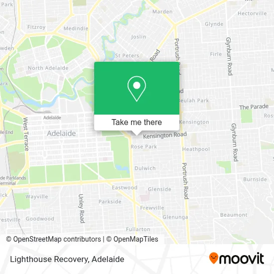 Mapa Lighthouse Recovery