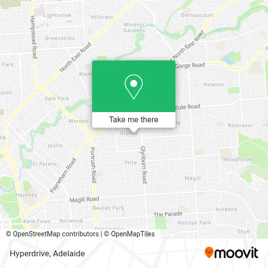 Mapa Hyperdrive